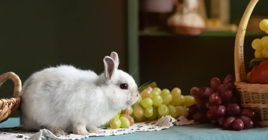 can a bunny eat grapes
